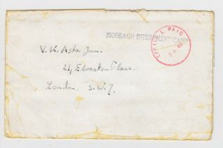 Ww2 Letter Pow Carl Engel Mooragh Detention Camp Ramsey Iasle Of Man 1940