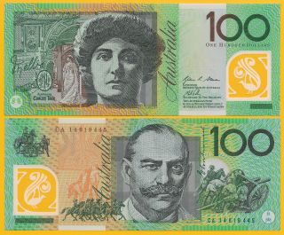 Australia 100 Dollars P - 61e 2014 Unc Polymer Banknote