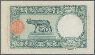 653366 Italian East Africa 50 Lire 1938,  P.  1_VF, 2