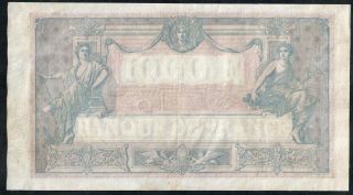 1000 Francs Bleu Et Rose 1926 2