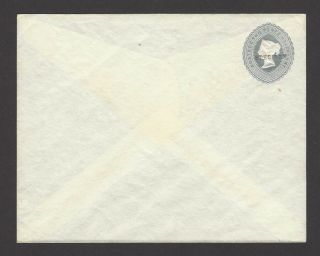 Gb Great Britain Qv 2 1/2d Grey Envelope Overprinted Specimen