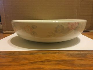 Pfaltzgraff Wyndham 8 Inch Vegetable Bowl Pink Gray And Yellow Flowers