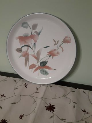 Mikasa Silk Flowers F3003 Large Round Plate Platter 14 1/2 "