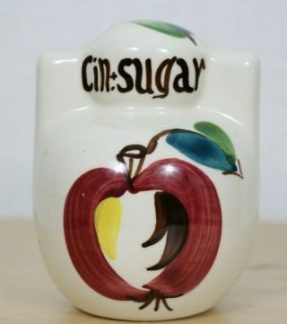 Purinton Apple Cin. ,  Sugar Shaker.  Elusive & Perfect