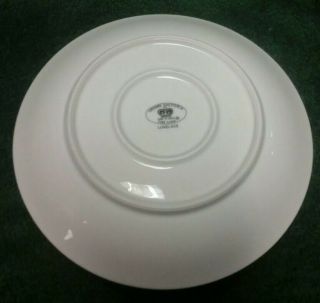 Crown Victoria Lovelace China Gravy Bowl with Attached Under Plate (con) 3