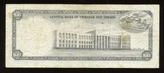 1964 TRINIDAD AND TOBAGO $10 Banknote P - 28c 2