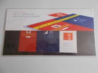 Gb 1993 Machin Nvi Self - Adhesive Stamps Presentation Pack No 29 - Missing Number