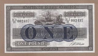 Ireland - Northern: 1 Pound Banknote,  (unc),  P - 178b,  01.  01.  1940,