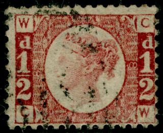 Sg48,  ½d Rose - Red Plate 8, .  Cat £120.  Cw