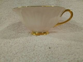 Shelley England Fine Bone China Rose & Gold (rimmed,  Handle,  Bottom) Teacup