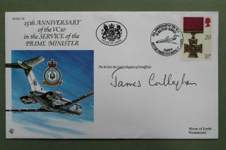 1991 25th Anniversary Of The Vc10 - Prime Minister - Signed By James Callaghan