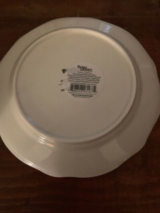 Better Homes & Garden Holiday Salad Plate With Owls 2