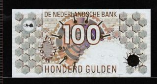 Netherlands 100 Gulden 1992 Gem Unc