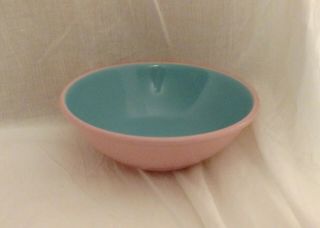 Lindt Stymeist Colorways Turquoise & Pink 6 1/2 Cereal Soup Bowl