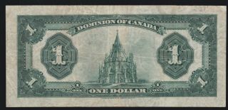 Canada 1923 $1 Dominion of Canada Currency DC - 25g Red Seal Grp 2 VF (093) 2