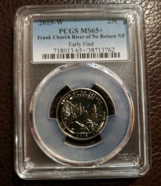 Pcgs Ms65,  2019 W River Of Early Find