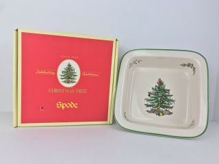 Spode Christmas Tree Square 8” Baking Dish