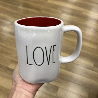 Rae Dunn 2019 Ll Double Sided Valentine’s Day Mug - Love/you
