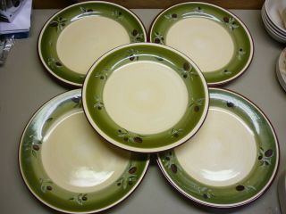 Better Homes & Gardens Olive Dinner Plates Set Of 5
