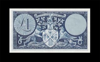1959 NATIONAL BANK OF SCOTLAND 1 POUND ( (GEM UNC)) 2