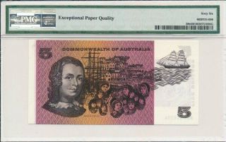 Reserve Bank Commonwealth of Australia $5 ND (1969) PMG 66EPQ 2