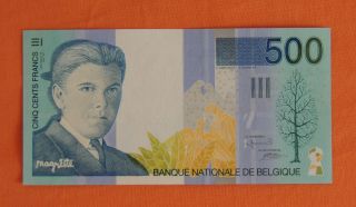 Belgium 100 200 500 Francs Banknote Billet Banque Nationale De Belgique 3