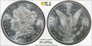 1887 P Morgan Dollar Pcgs Ms64 - Has Not Been To Cac