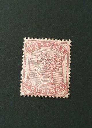 Gb Queen Victoria Sg 168 2d Pale Rose M/mint