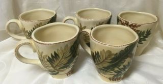 Tabletops Gallery Maya Coffee Mugs Hand Painted & Hand Crafted,  Excel.  Con 3