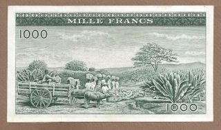 GUINEA: 1000 Francs Banknote,  (UNC),  P - 15a,  01.  03.  1960, 2