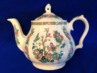 Vintage Sadler Indian Tree Teapot England 5 Cup