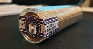 2007 Thomas Jefferson Presidential Dollar Ballistic Roll $1 X 50,  Uncirculated