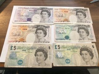 Great Britain £55 Pounds - Circulated