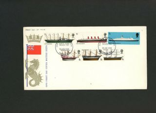 1969 Ships Gpo Fdc Lloyds Of London Coffee House Handstamp.  Cat £90