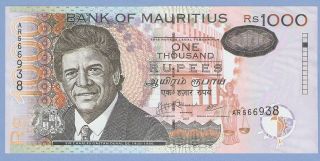 Mauritius,  1000 Rupees,  2007,  Unc,  P 59d