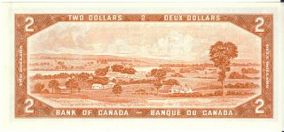 Bank of Canada 1954 $2 Two Dollars Replacement Note K/G Prefix Choice UNC 2