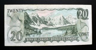 1969 Bank of Canada $20 Dollars Replacement Note EM 3113669 BC - 50aA 2