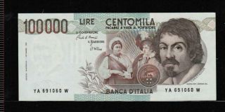 Italy 100000 Lire 1983 First Issue Gem Unc
