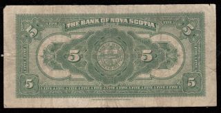 1935 Bank of Nova Scotia $5 - 2