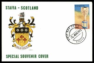 Mayfairstamps Great Britain 1972 Staffa Scotland World Cup Football First Day Co