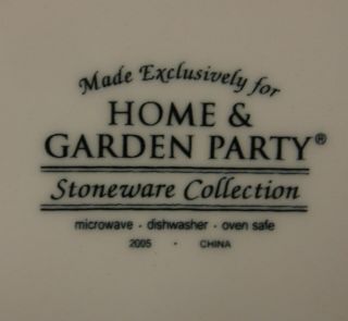 Home & Garden Party WELCOME HOME Salad Dessert Plate BEST More Items Available 2