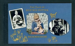 2016 The Tale Of Beatrix Potter Prestige Stamp Booklet