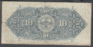 1935 BANK OF NOVA SCOTIA (CANADA) 10 DOLLARS BANK NOTE 2