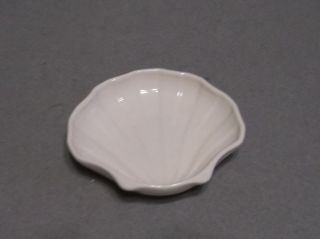 Pfaltzgraff Usa Cream Clam Shell Soap Dish Trinket Holder Candy Dish