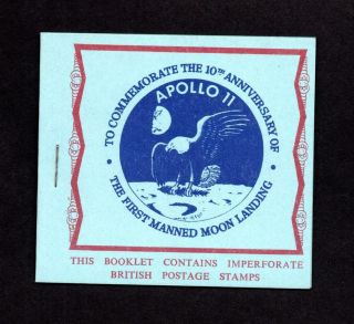 10th Anniversary Of Apollo 11 Moon Landing Privately Produced Booklet