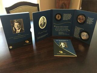 Us 2016 Coin & Chronicles Set Ronald Reagan,  Makes A Great Xmas Gift