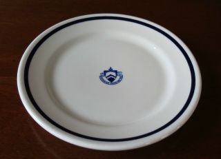 Hill School Pottstown Pa Dining Hall China Luncheon Plate (s)