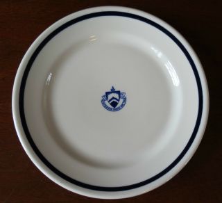 Hill School Pottstown PA Dining Hall China Luncheon Plate (s) 2