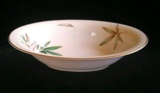 Vintage Noritake Canton Bamboo Pattern 10 5/8 " Oval Vegetable Bowl