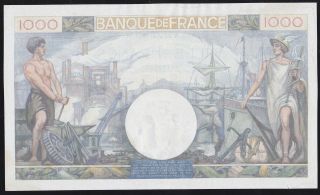 FRANCE - - - - - 1000 FRANCS 1944 - - - - - XF,  - - - - - R 2